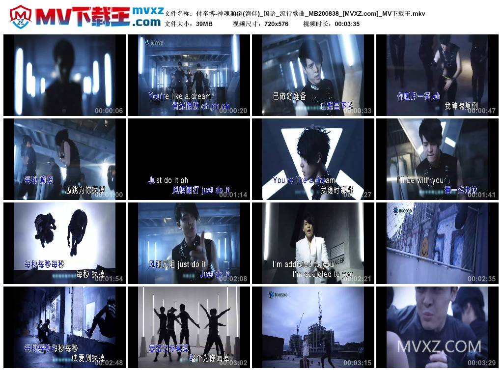 付辛博-神魂顛倒(消伴)_国语_流行歌曲_MB200838
